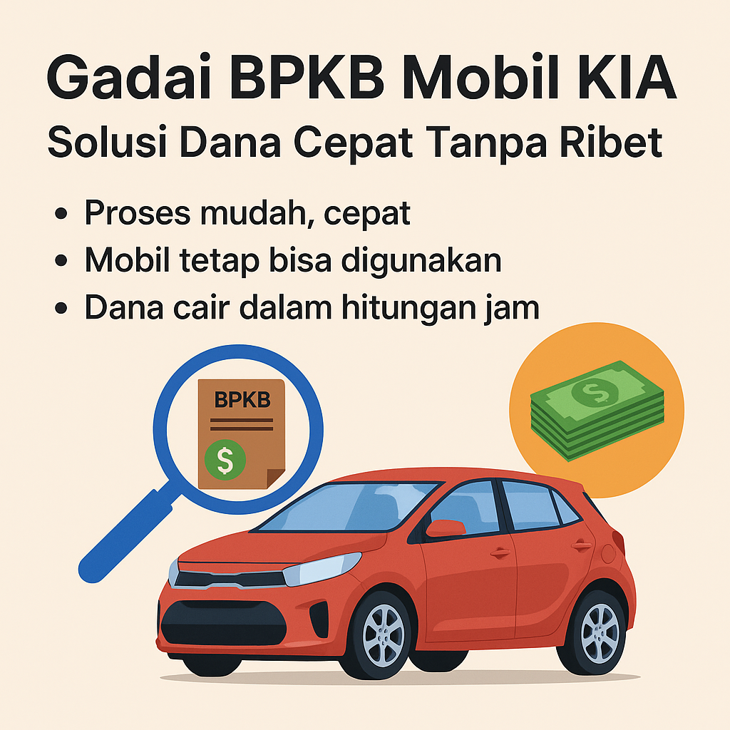 tips Gadai BPKB Mobil kia agar Aman dan Menguntungkan