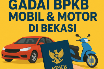 Poster gadai BPKB mobil & motor di Bekasi dengan proses cepat dan mudah