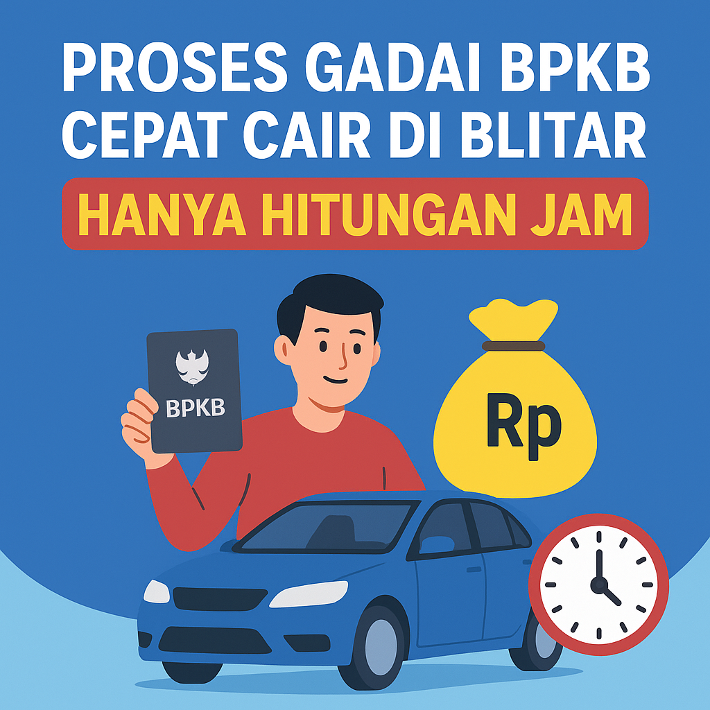 Proses gadai BPKB cepat cair di Blitar