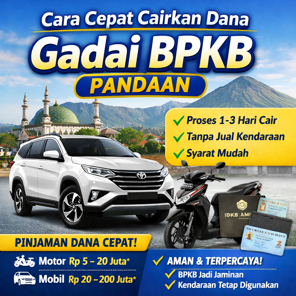 gadai bpkb pandaan cepat cair