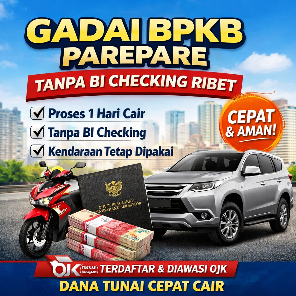gadai BPKB Parepare tanpa BI checking proses cepat
