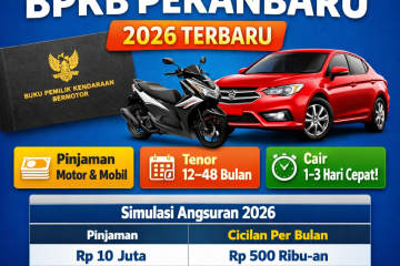 tabel gadai bpkb pekanbaru 2026 terbaru simulasi cicilan motor dan mobil