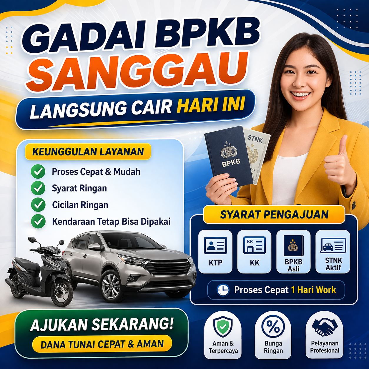 gadai bpkb sanggau cepat cair