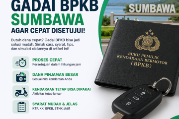 gadai BPKB Sumbawa proses cepat cair