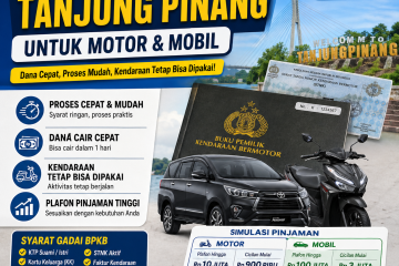 gadai BPKB motor Tanjung Pinang cepat cair