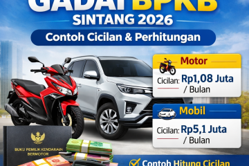 simulasi gadai bpkb sintang terbaru