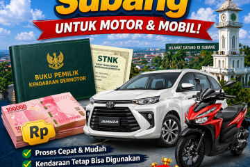 tabel gadai bpkb subang motor terbaru