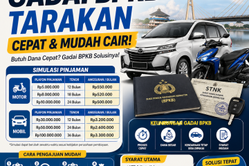 tabel simulasi gadai bpkb tarakan terbaru