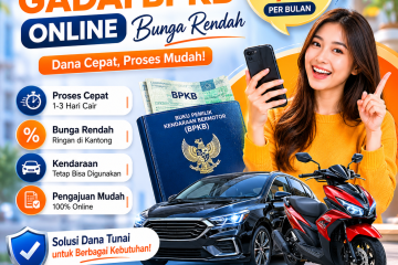 Pinjaman gadai BPKB online bunga rendah dengan proses cepat dan pencairan dana mudah