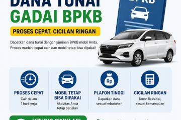 Simulasi dana tunai gadai BPKB mobil dan motor dengan proses cepat dan cicilan ringan tahun 2026